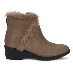 Adam Tucker by Me Too Suede Wedge Bootie